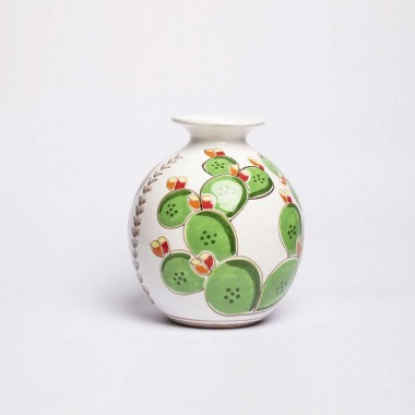Round Cachepot Folk VS507FK-FC Round Cachepot Folk VS507FK-FC